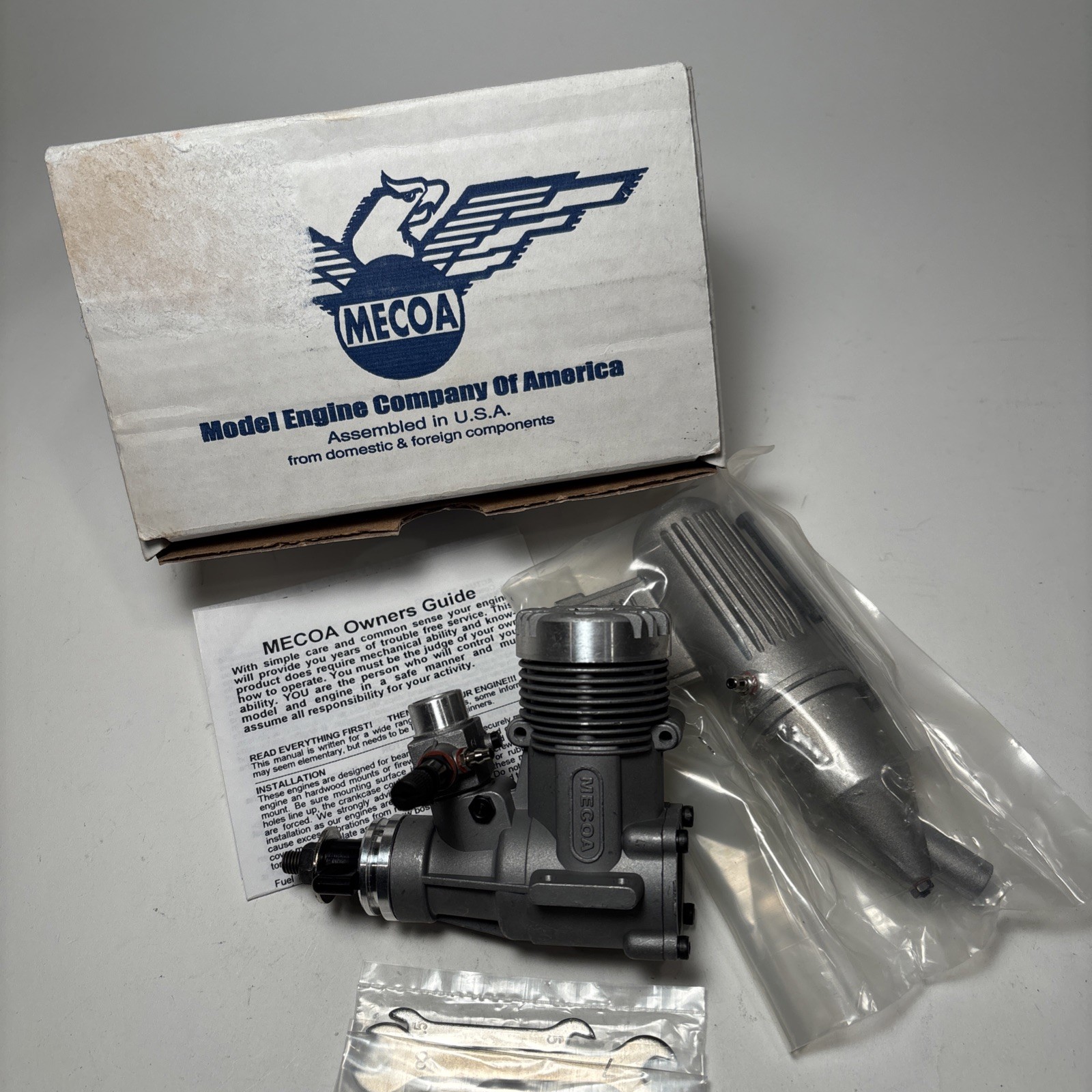 NIB – MECOA Engine – MECOA EP 46 Motor – New!