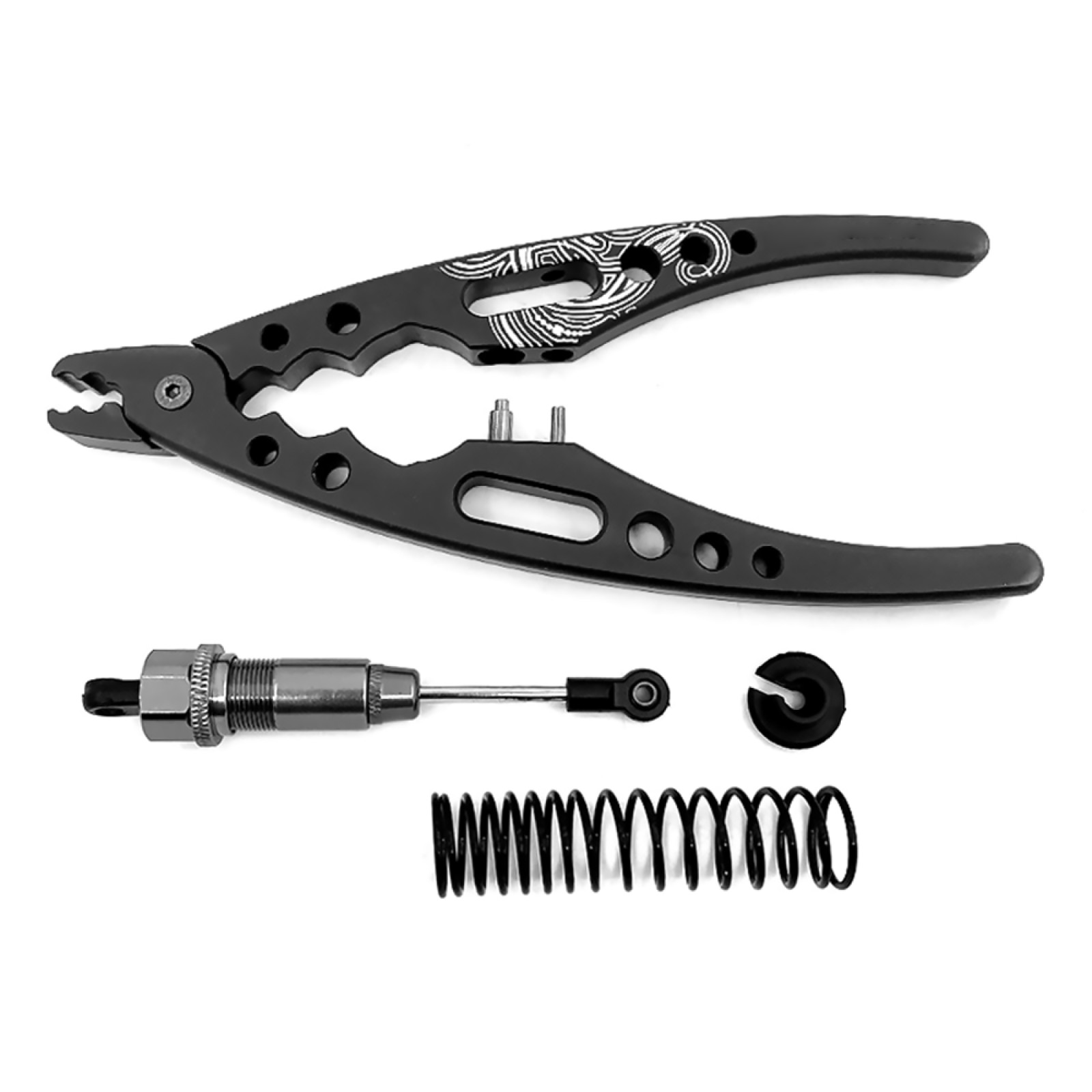 Aluminum Clamp Shock Absorber Pliers Ball Head Clip Tool for 1/5 to 1/28 RC Car