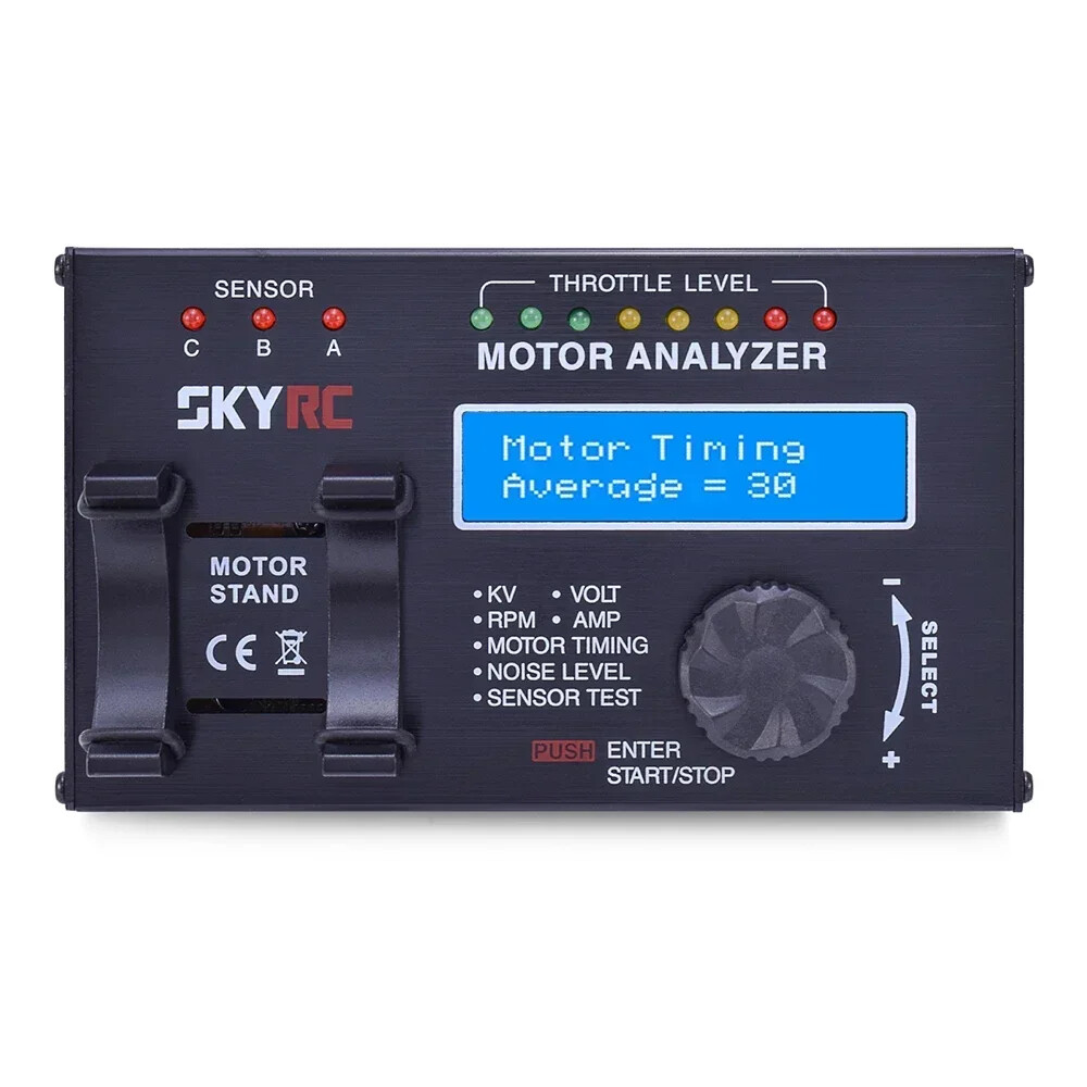 SKYRC Motor Analyzer BL Electric Brushless Motor Analyzer LCD Motor Tester