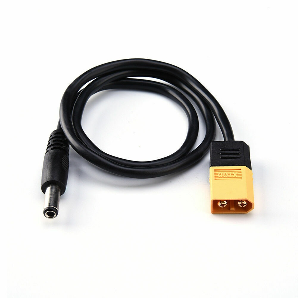 RC XT60 Male to DC5525 Male Power Cable for TS100 Electronic Soldering Iron