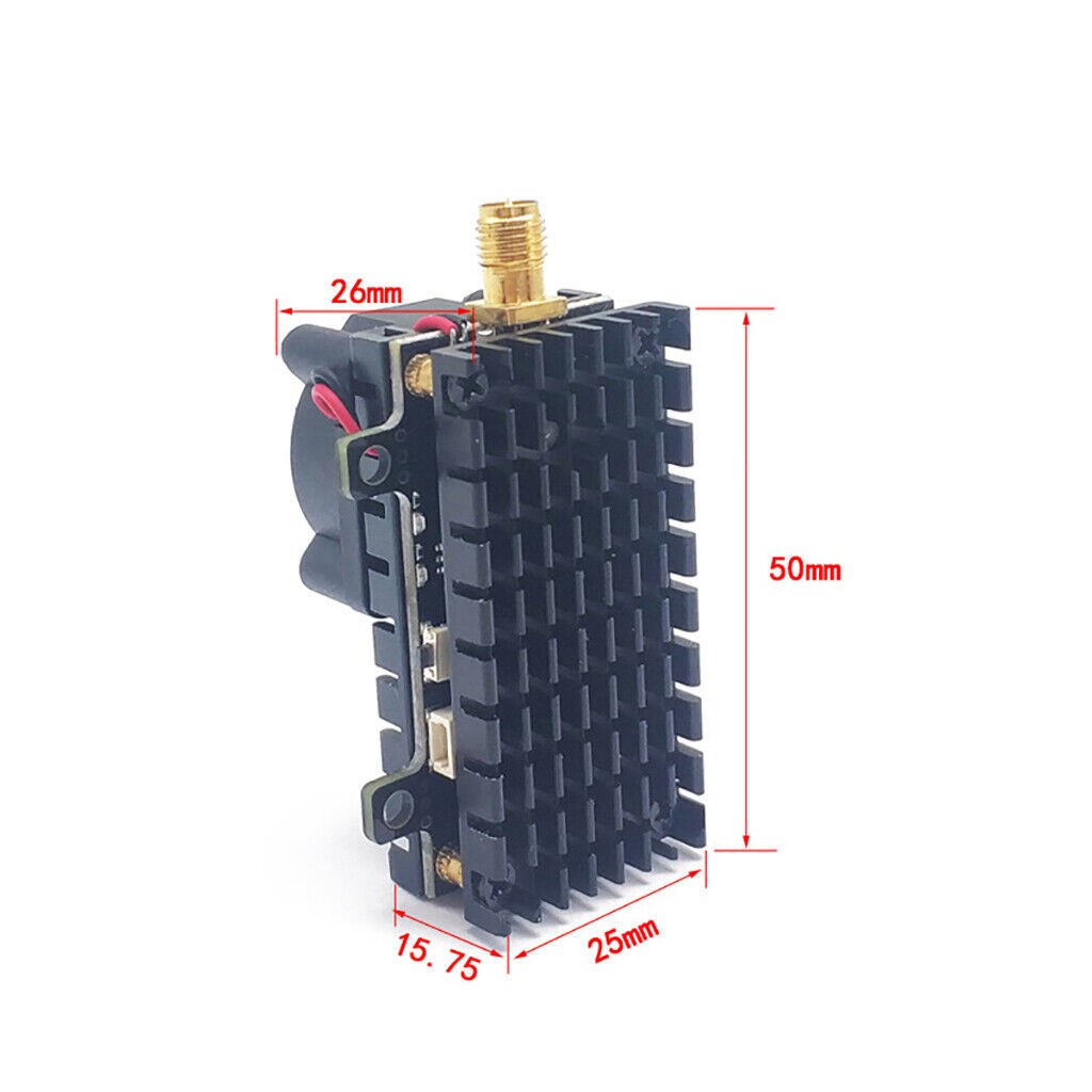 2W 2000mW 5.8G 48CH FPV Transmitter Drone VTX for Fixed-wing FPV Racing RC Drone