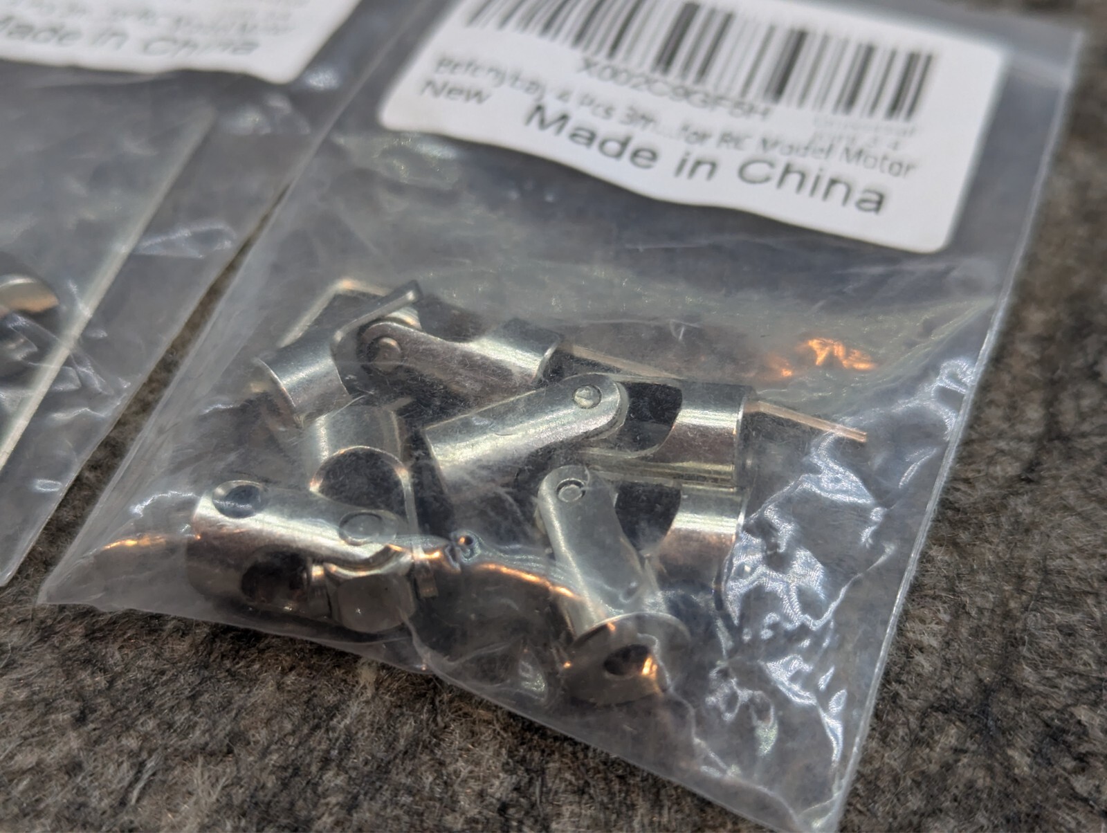 2 Sets Befenybay 4 Pcs 3mm – 4mm Universal Joint Shaft Coupling, Screws 🔥New🔥