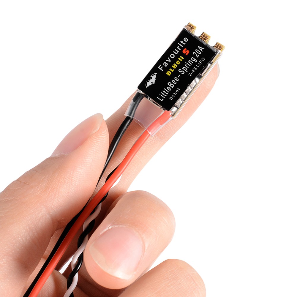 LittleBee 20A 30A ESC BLHeli_S 2-6S Brushless for RC FPV Drone Mulitshot DSHOT