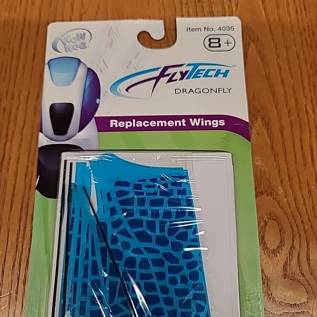 Wowwee FlyTech Dragonfly Replacement Wings 2 Pack: 1 Blue and 1 Green RC New