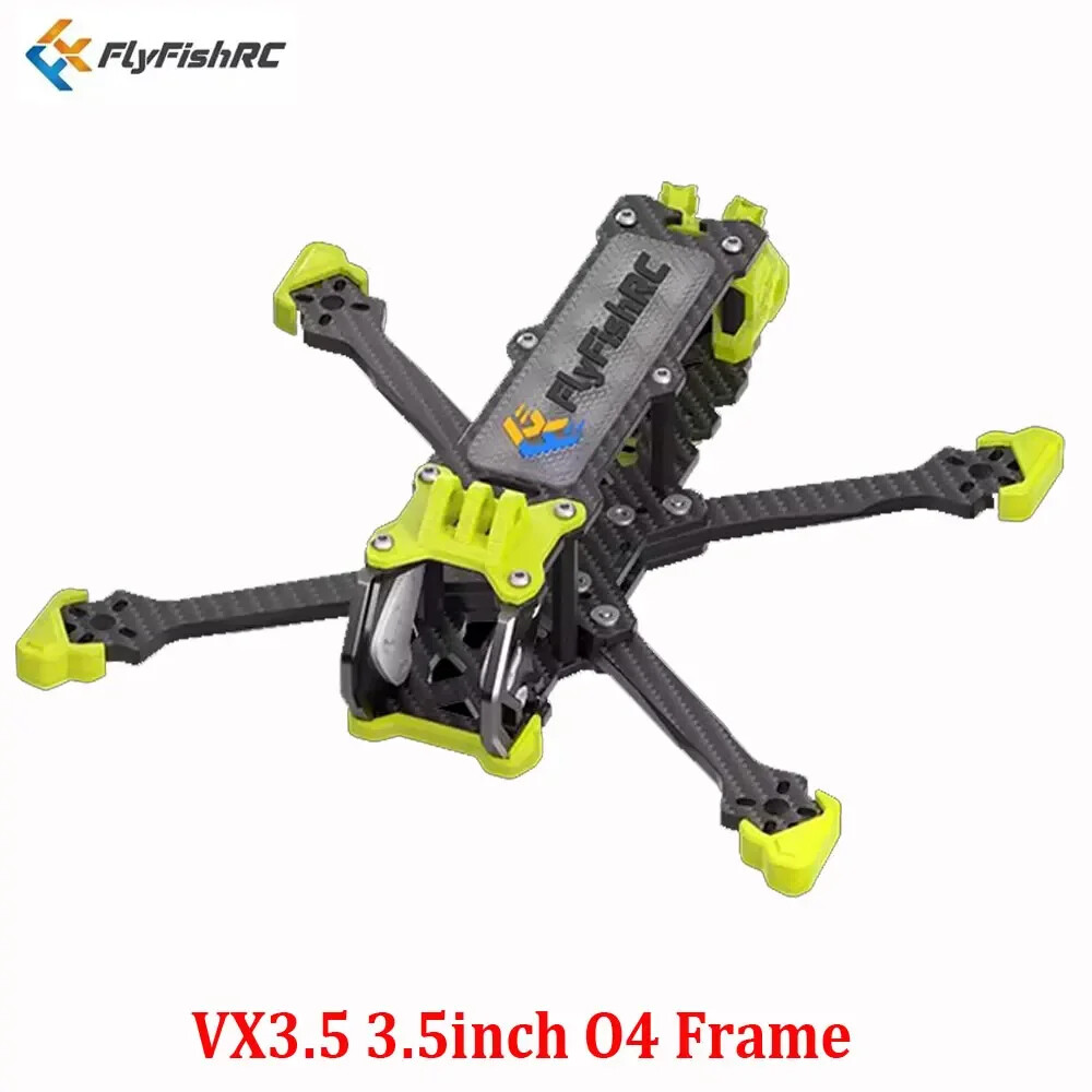 FlyFishRC FPV Volador VX3 VX3.5 O4 FPV Frame 3inch 3.5inch Compatible DJI O4 Air