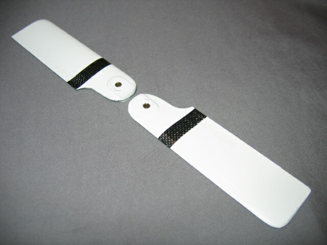MA 3696-20 95 mm Tail Rotor blades 60 Size RC Heli Carbon Fiber 3D SAB