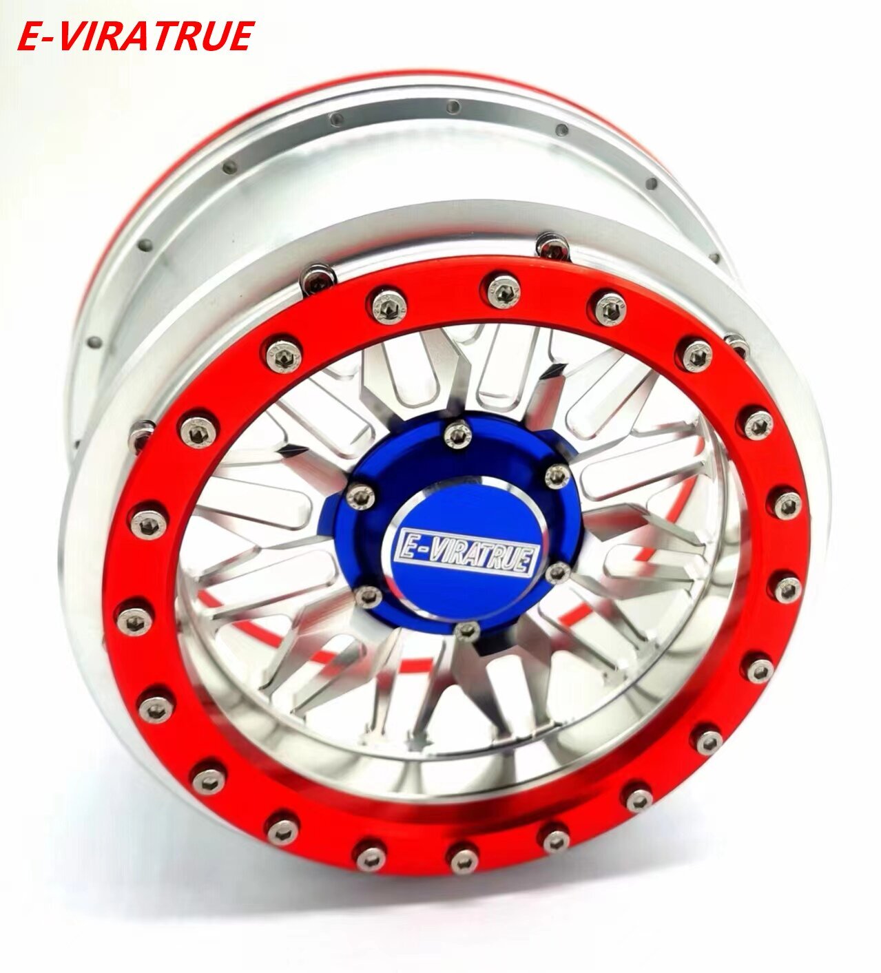 E-VIRATRUE Alu Wheel For Losi DBXL&Kraton/Outcast&TRAXXAS XRT/XMAXX 8S 1/5 4pcs
