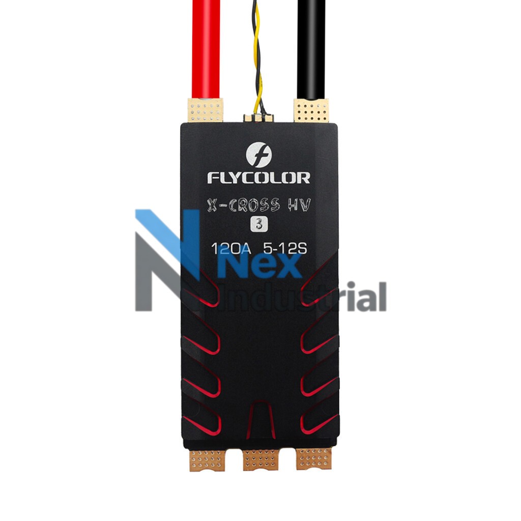 FLYCOLOR X-Cross HV3 60A 80A 120A 160A 5-12S BLHeli32 ESC for RC Airplane Drone