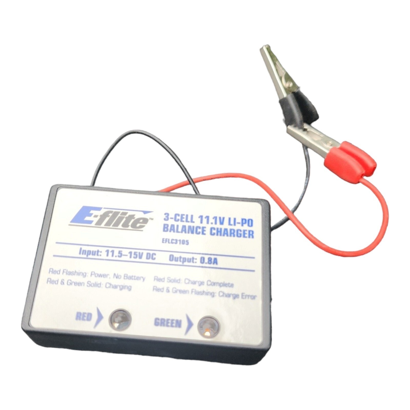 E-flite EFLC3105, 3 Cell 11.1V DC Li-Po Battery Charger, R/C Plane Boat Car