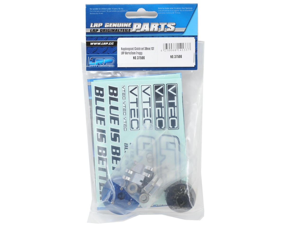 LRP Works Team 38mm Clutch Set w/13T Clutch Bell [LRP37506]