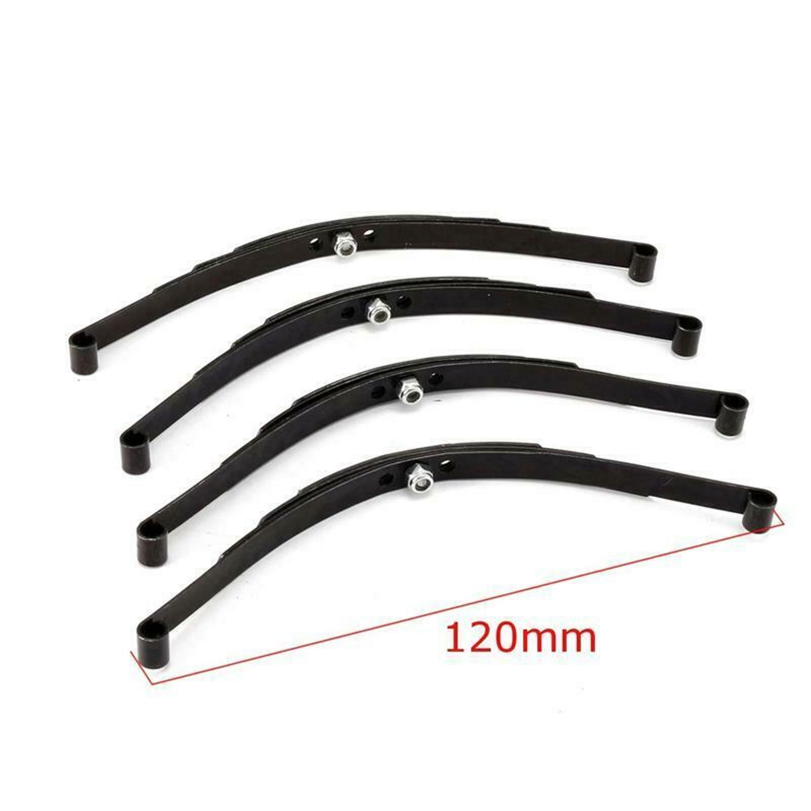 4Pcs 1/10 RC Car Leaf Springs Damper Chassis For Tamiya For Axial SCX10 D90 4WD
