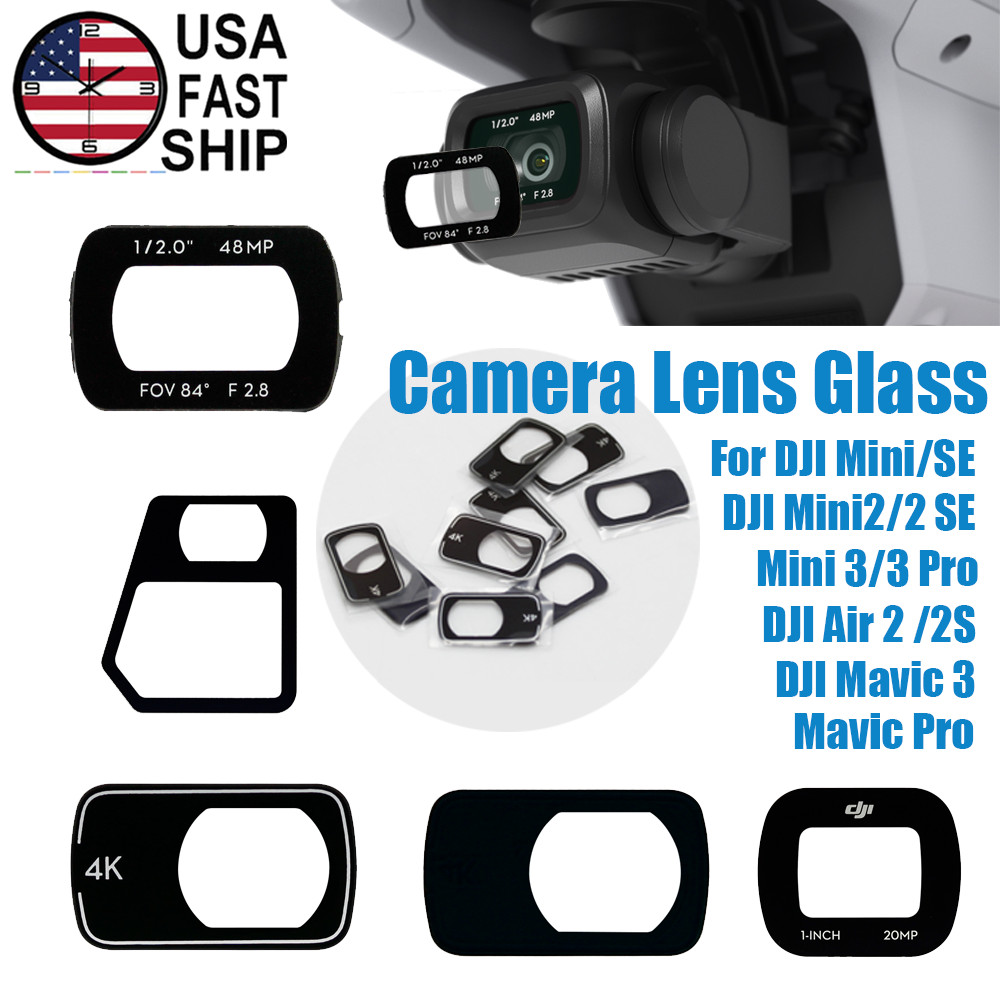 Camera Lens Glass For DJI Mavic Mini /SE /Mini 2 /Mini 3 /Air 2 /Air 2S /Mavic 3