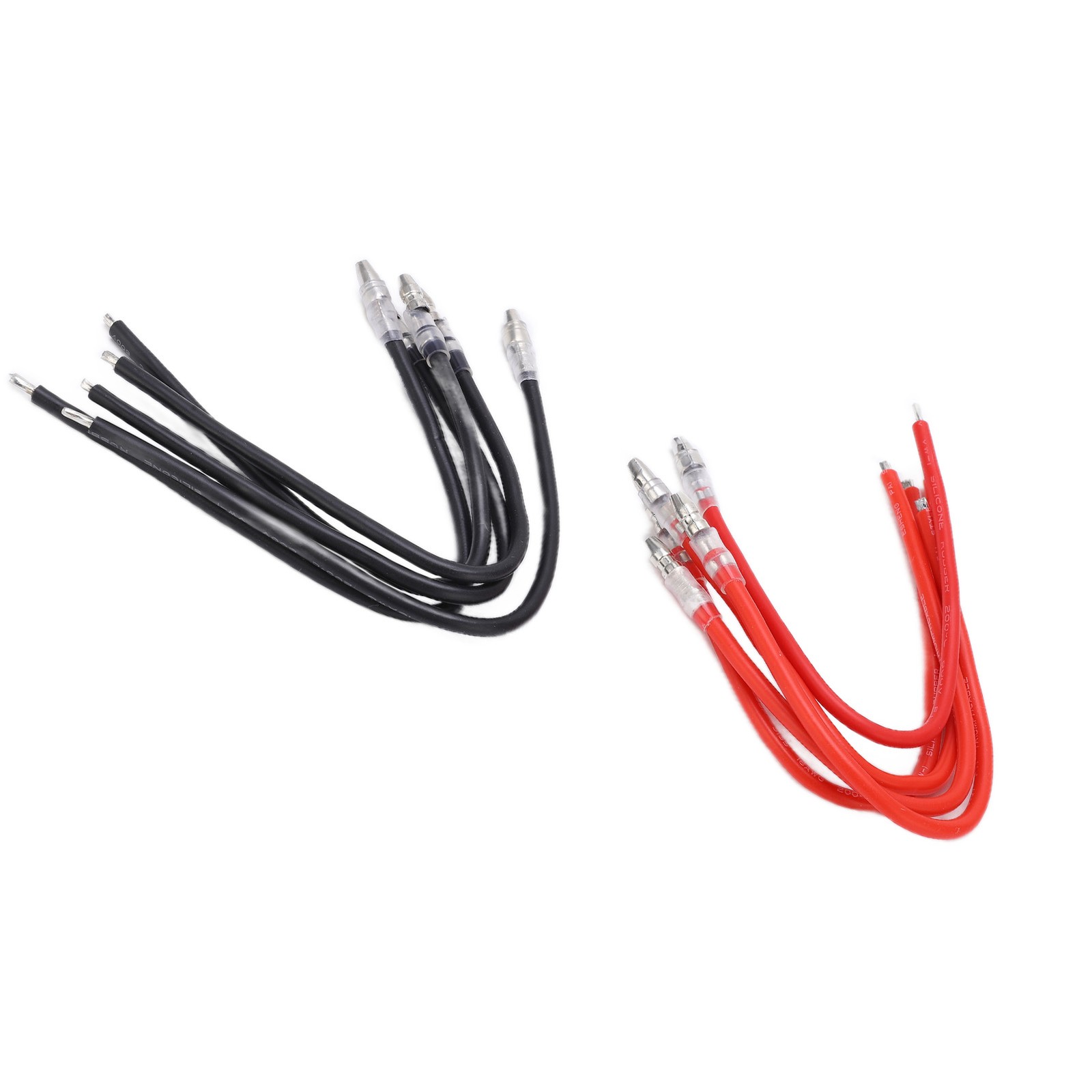 10pcs Bullets Connector Extension Cable 16AWG Silicone Wire for TRX4 D90