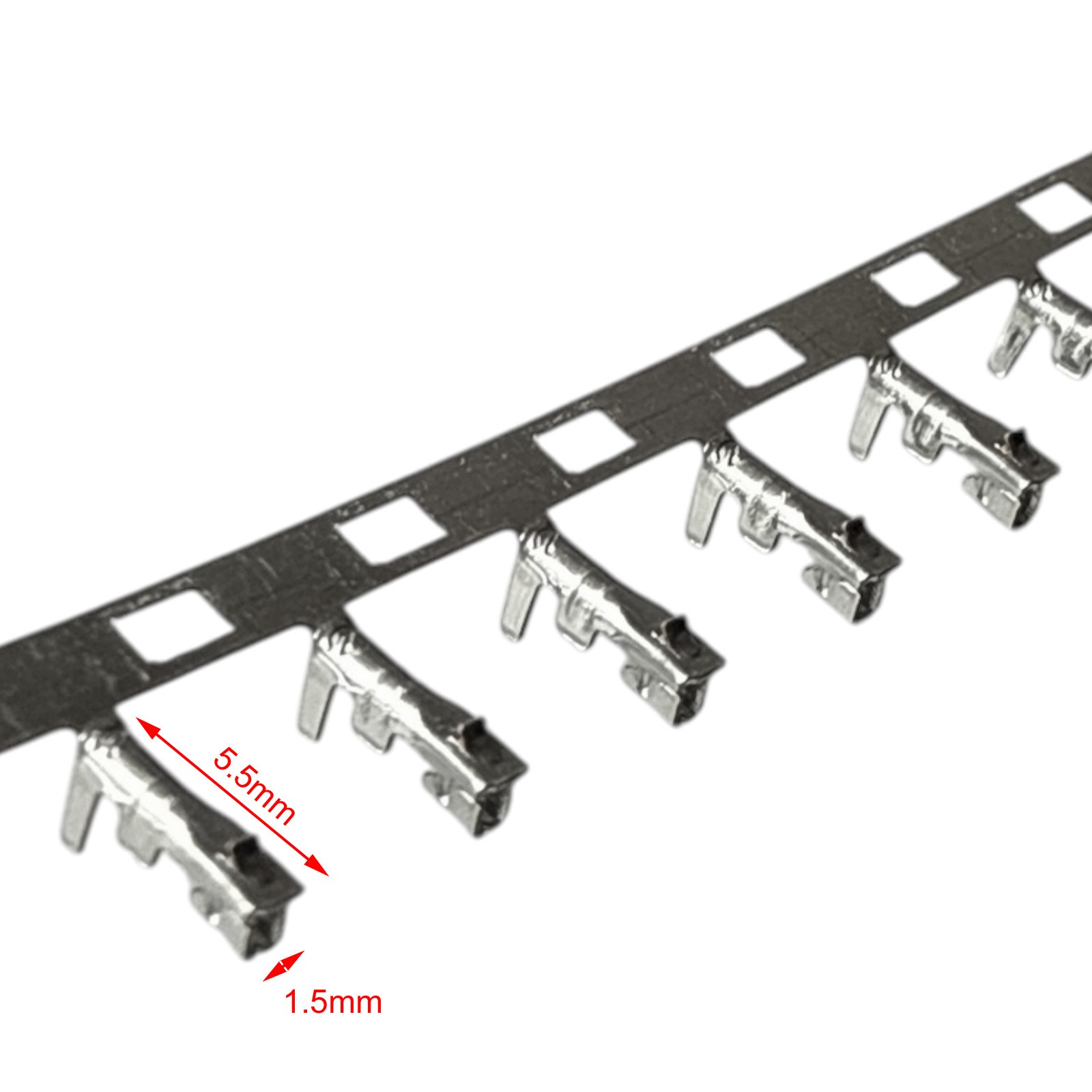 JST-PH 2.0mm Terminal Crimp Contact Pin 100pcs for PH Connector Housing Sockets