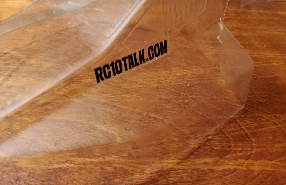 RC10TALK Legacy in Black decals – Associated – Losi – Tamiya – Kyosho – Yokomo