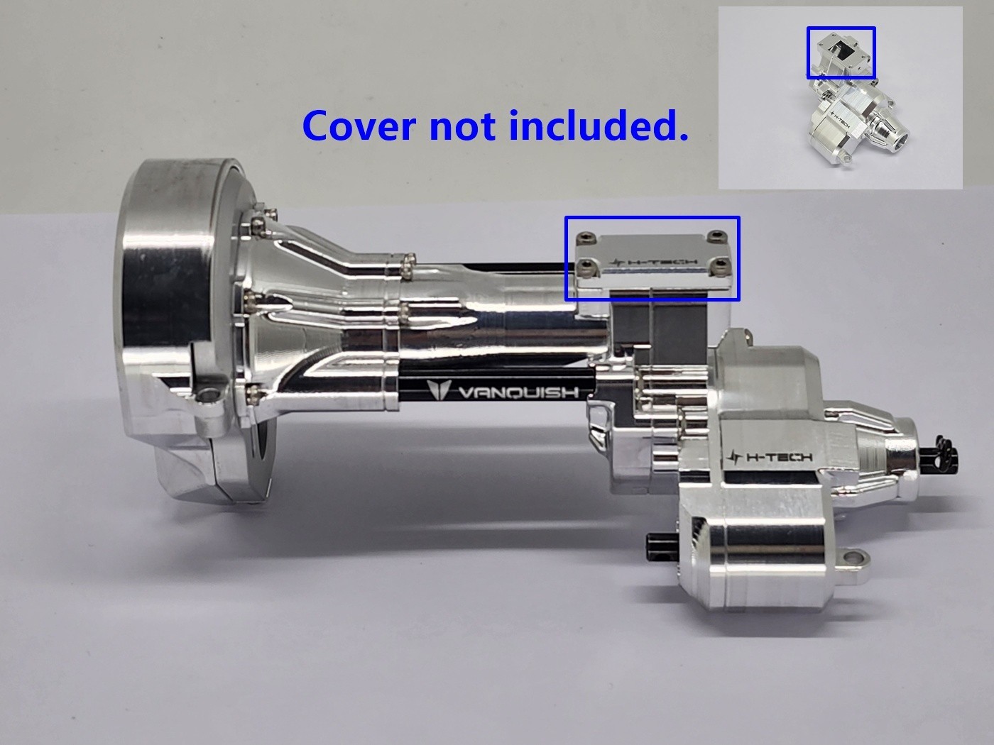 H-TECH RC CNC Aluminum Transmission Housing Full Set For Vanquish VFD