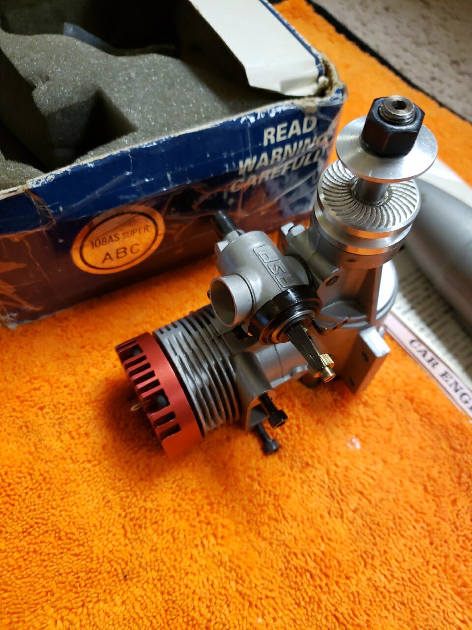 ASP Engine – ASP 108A ABC Super RC motor – Nice – N24