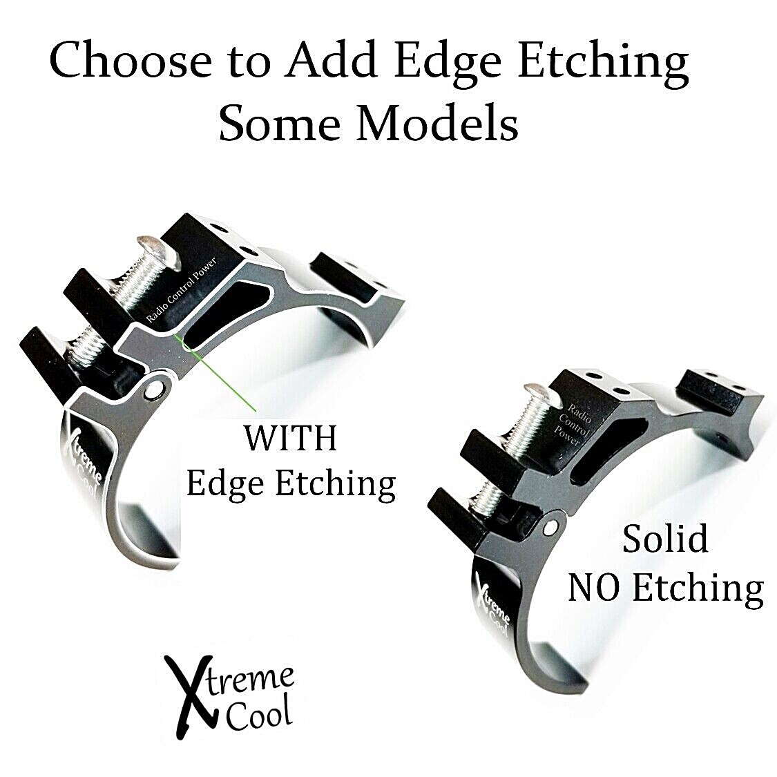 RCP Xtreme Cool Fan Mount Bracket Fits 40-42mm, 45-49mm, or 56mm Diameter Motors
