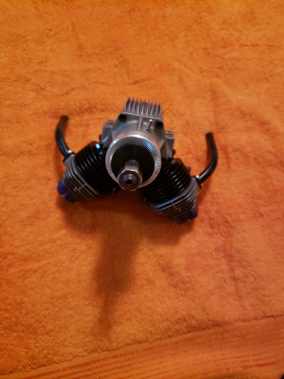 ENYA Engine – ENYA VT 240 – V TWIN 4C Motor VT240 – Nice – Purple Cap – KIK25