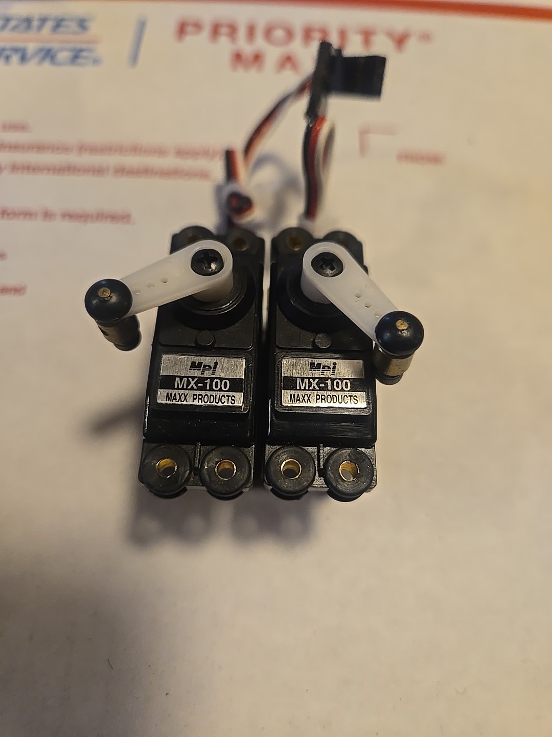 Lot of 2 Maxx Products Mpi MX-100 Servo