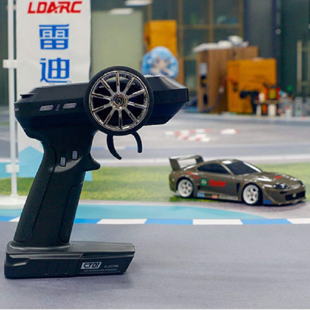 LANRC CT01 8Ch Transmitter for Car Tank Boat with LCD Screen and Telemetry (Incl