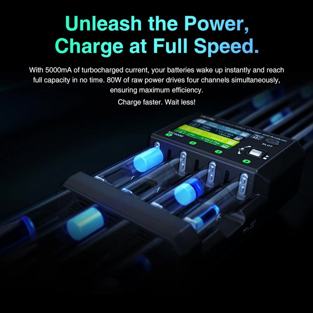 SKYRC MC5000 Battery Charger 65W For Li-ion HV LiFe NiMH NiCd RAM LTO Na-ion