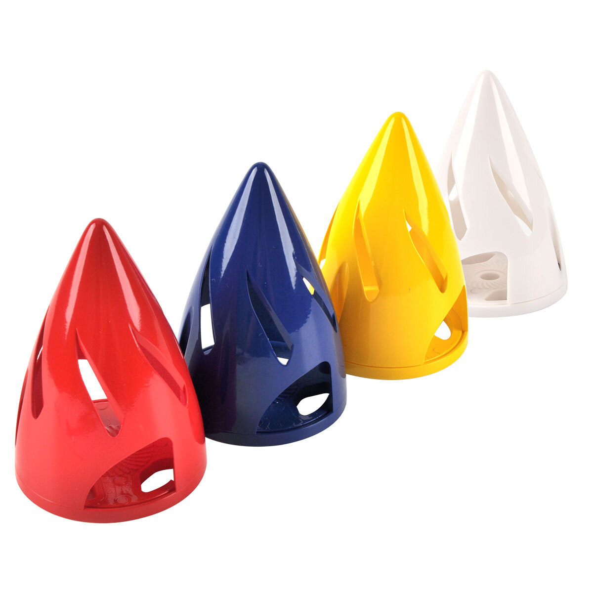 2.5inch/63.5mm Spinner Plastic Hollow Cone for 2 Blades Propeller RC Plane 1Pc