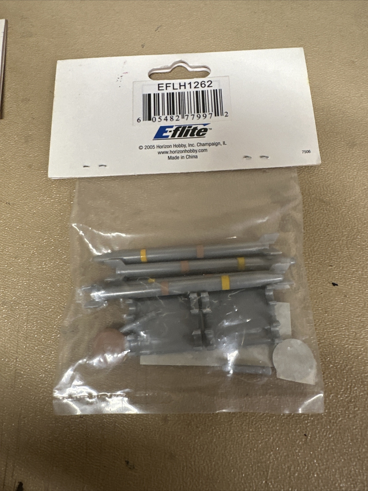 E-Flite BCX/2 Gun and Missile Set, EFLH1262 Blade CX2 Helicopter Parts