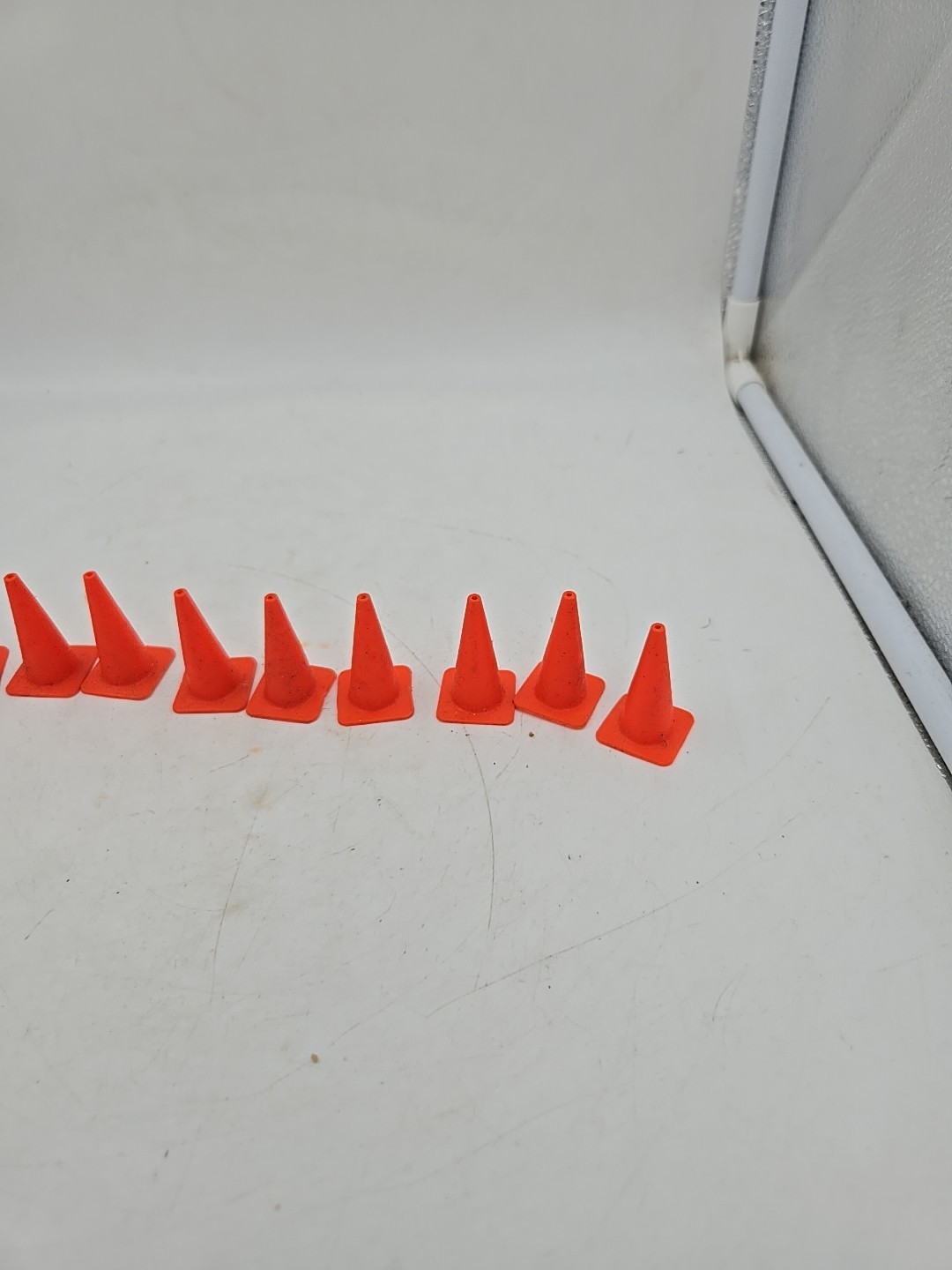 12 1 1/2 inch Orange Cones for RC Racing Traffic Cones