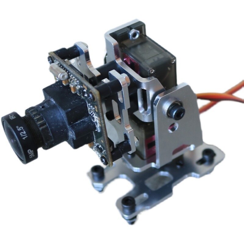 2 Axis Gimbal FPV Gimbal Drone Gimbal with 2 Metal Servos for Aeroplane Cam
