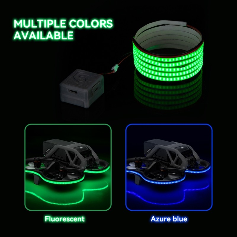 Night Flight Signal Light Strip Night Lights Flashing Light for Avata