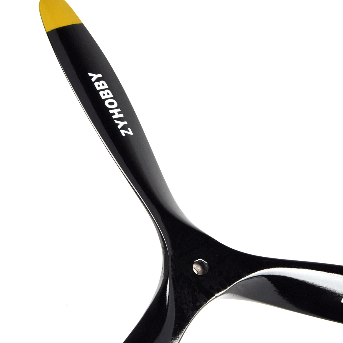 3 Blade 15*8inch Black +Yellow Propeller RC Plane Air-moder CW Beech Wooden Prop