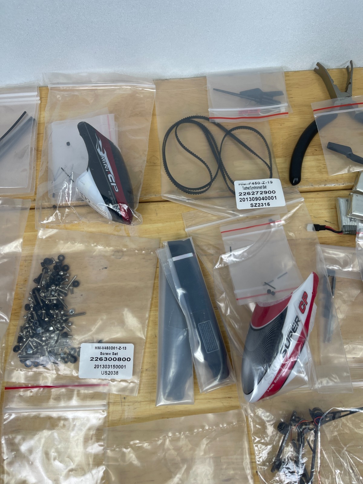 Walkera RC Helicopter Parts Lot NOS V450D01 V450D03 Super CP Master CP