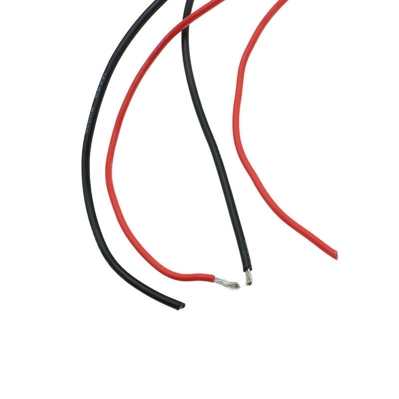Flexible Soft Silicone Wire Cable 8/10/12/14/16/18/20/30 AWG Black Red RC Cable