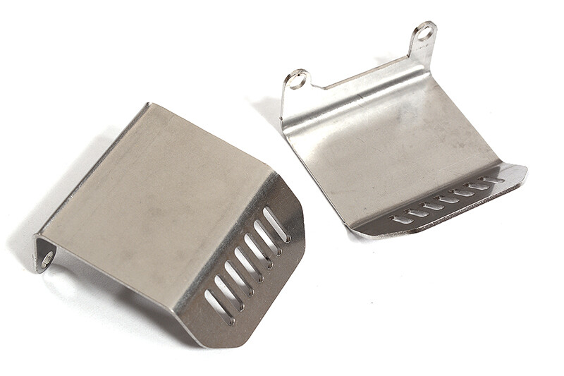 Precision Stainless Steel Axle Protection Plates for Axial 1/10 SCX10 III