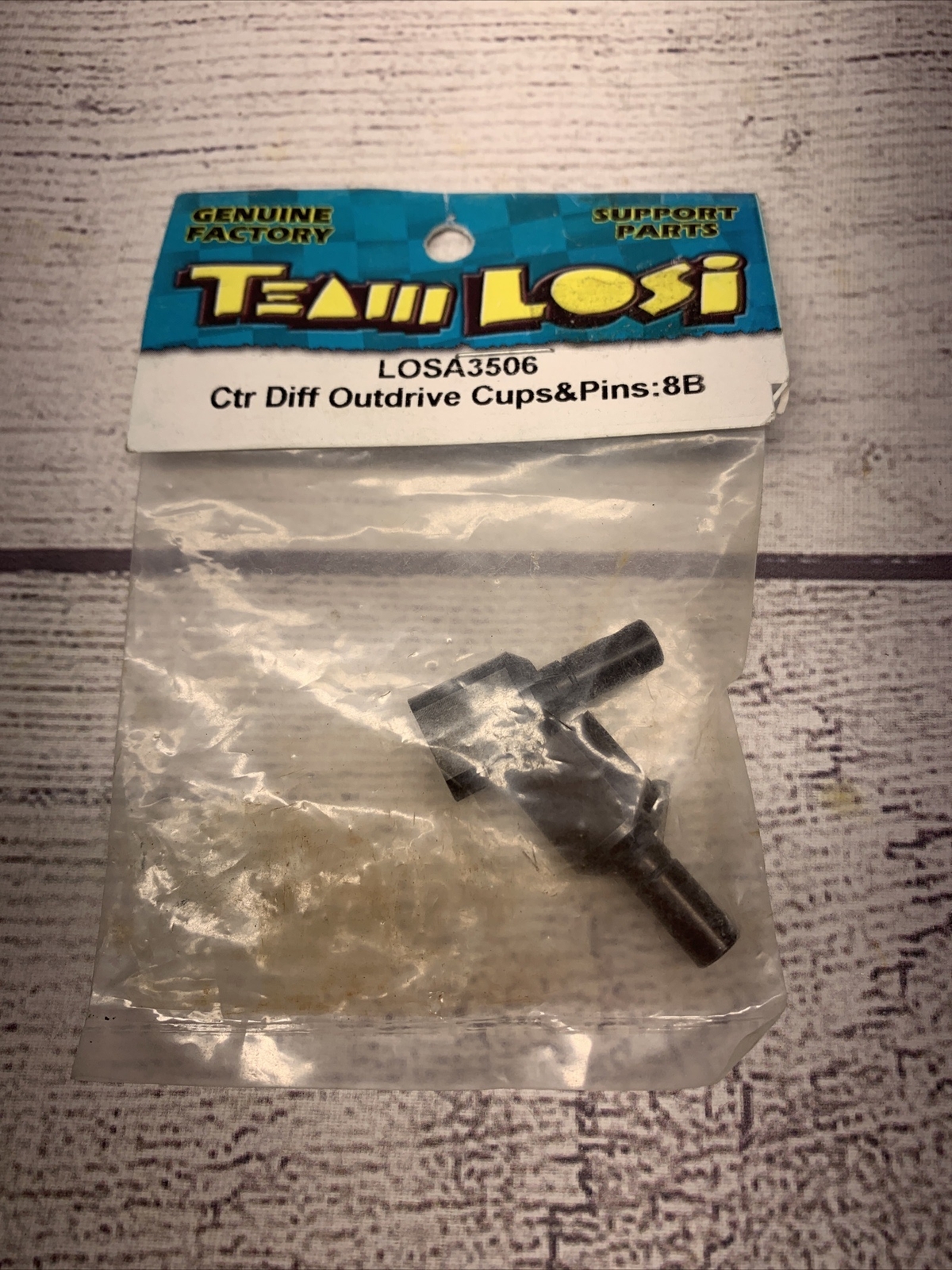 Team Losi Center Diff Outdrive & Pin Set Steel 8B 8T Losi LOSA3506 8ight Box D5