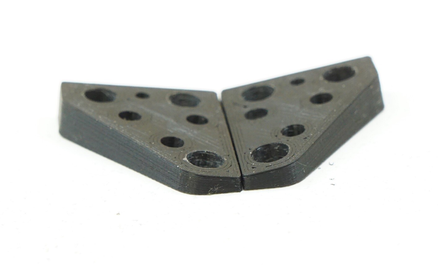 Upgrade Caster Block Camber Wedges for Team Associated RC10 & RC10DS DS Angled