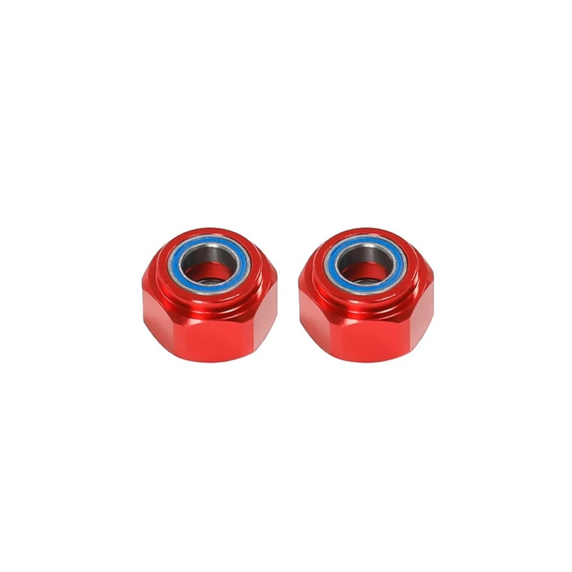 2pcs Metal Front 12mm Wheel Hex Hub Adapter for Tamiya DT03 DT-03 1/10 RC Car