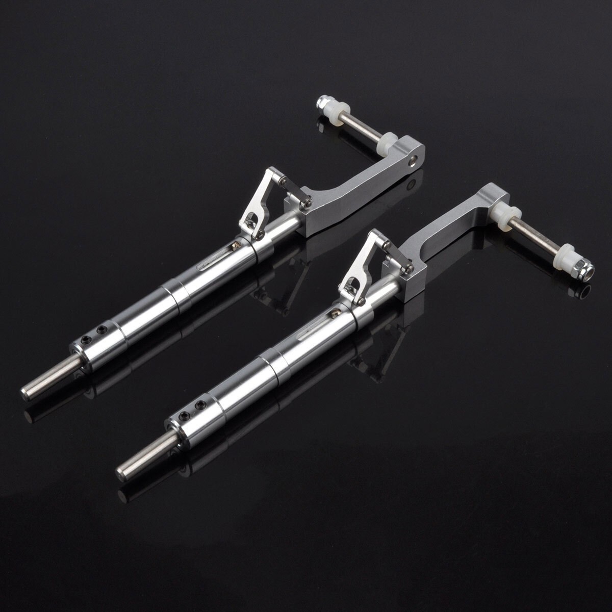 Alu Alloy Anti-Vibration Landing Gear For P57 RC Airplane ф5xD4mmx161mm 1 Set