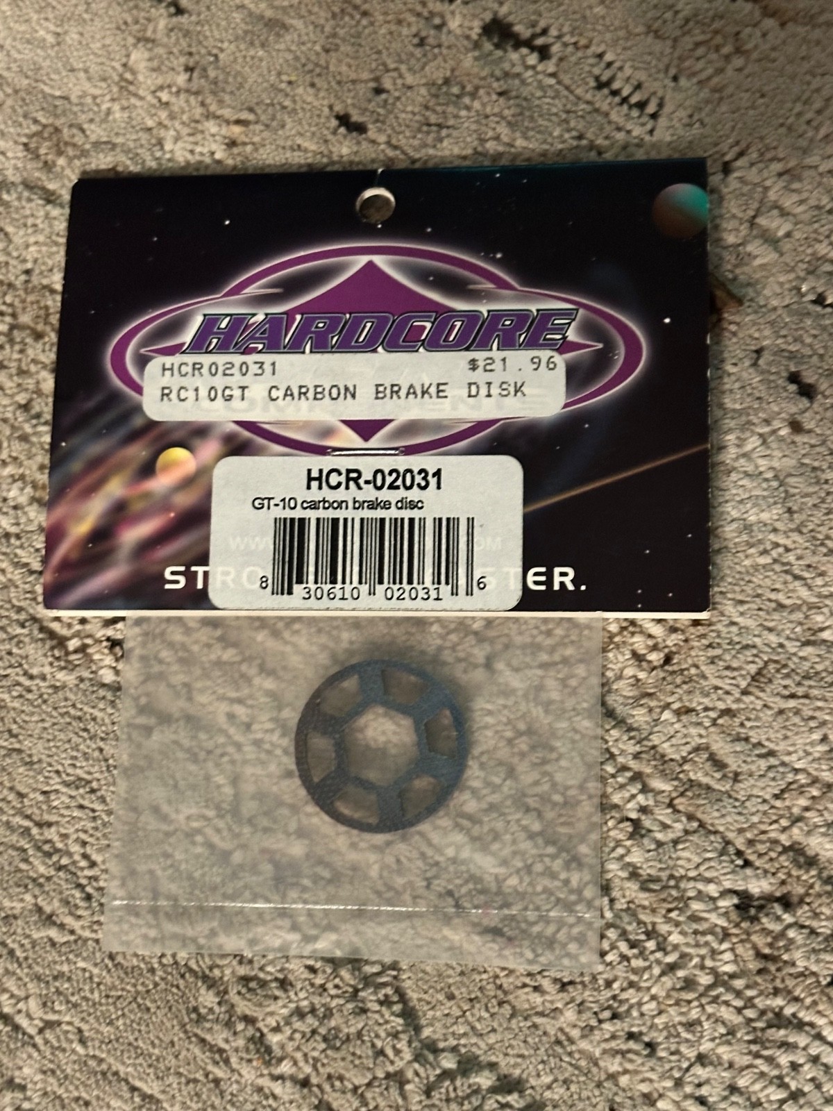 Hardcore Racing Carbon Brake Disc For Team Associated RC10GT HCR-02031