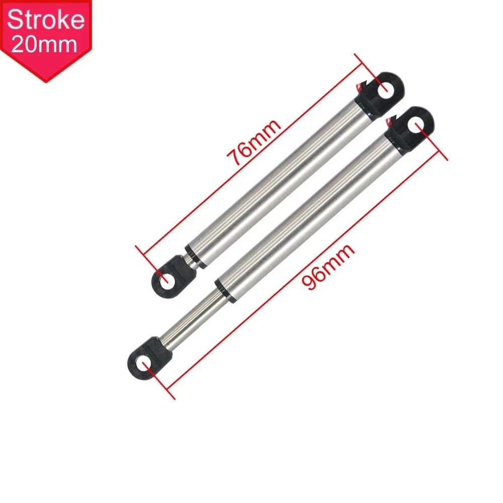 3-9V Metal Electric Push Rod Simulation Cylinder 30-130mm RC Car Excavator DIY
