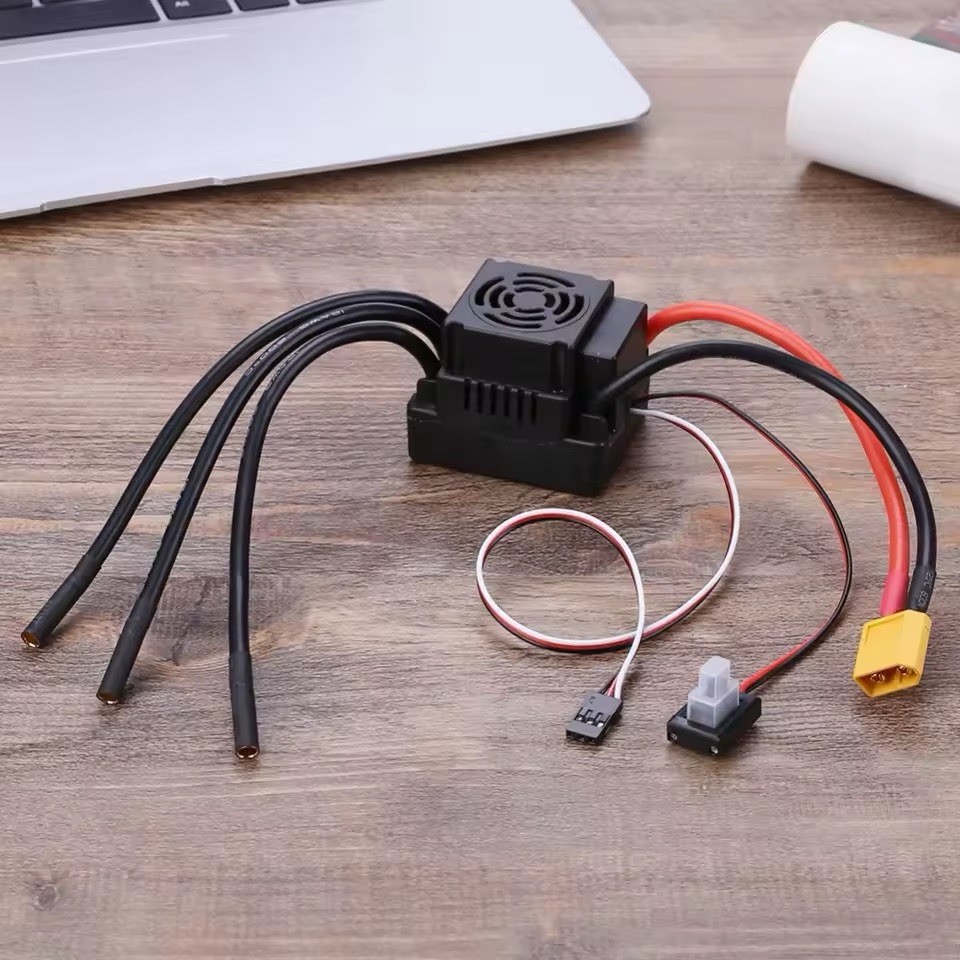 Waterproof Brushless 120A ESC Speed Controller For 1/8 1/10 1/12 RC XT60