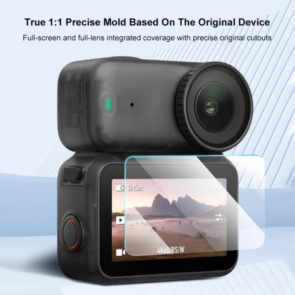 DJI Osmo Nano Tempered Glass Screen Protector & Lens Hydrogel Film
