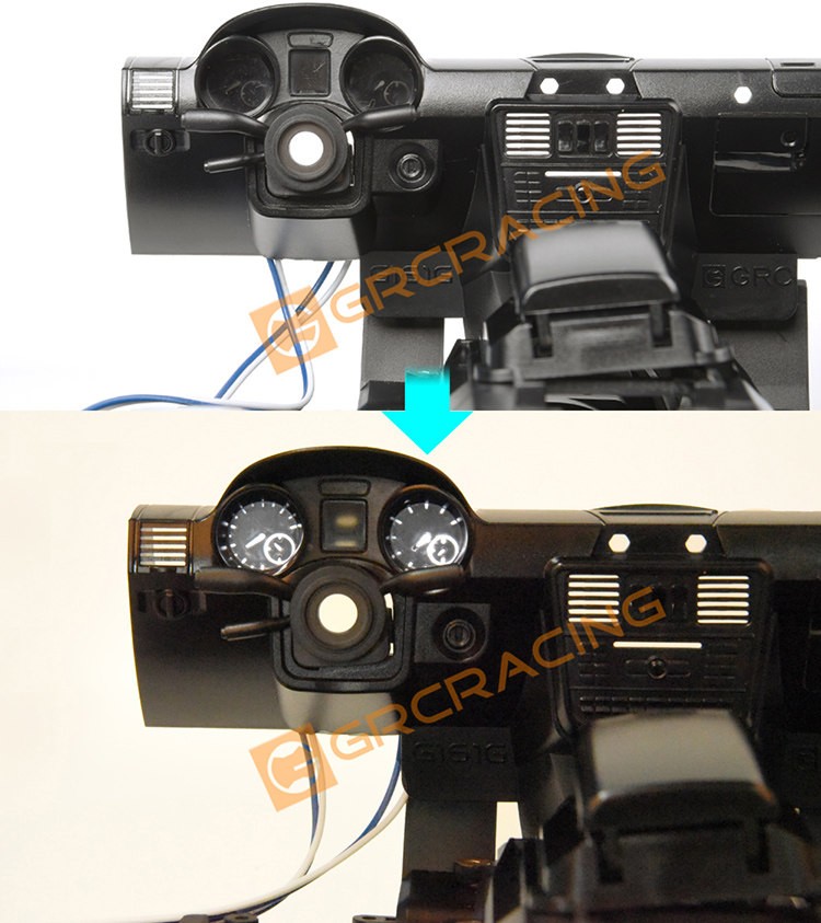 Interior kit G500 G63 6 × 6 Simulation Seat # G161G For TRX4/6 Mercedes Benz