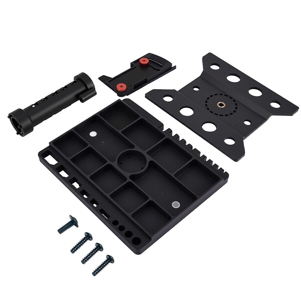 Plastic RC Repair Stand Work Station with angle Ruler for 1/16 1/18 1/20 RC Car