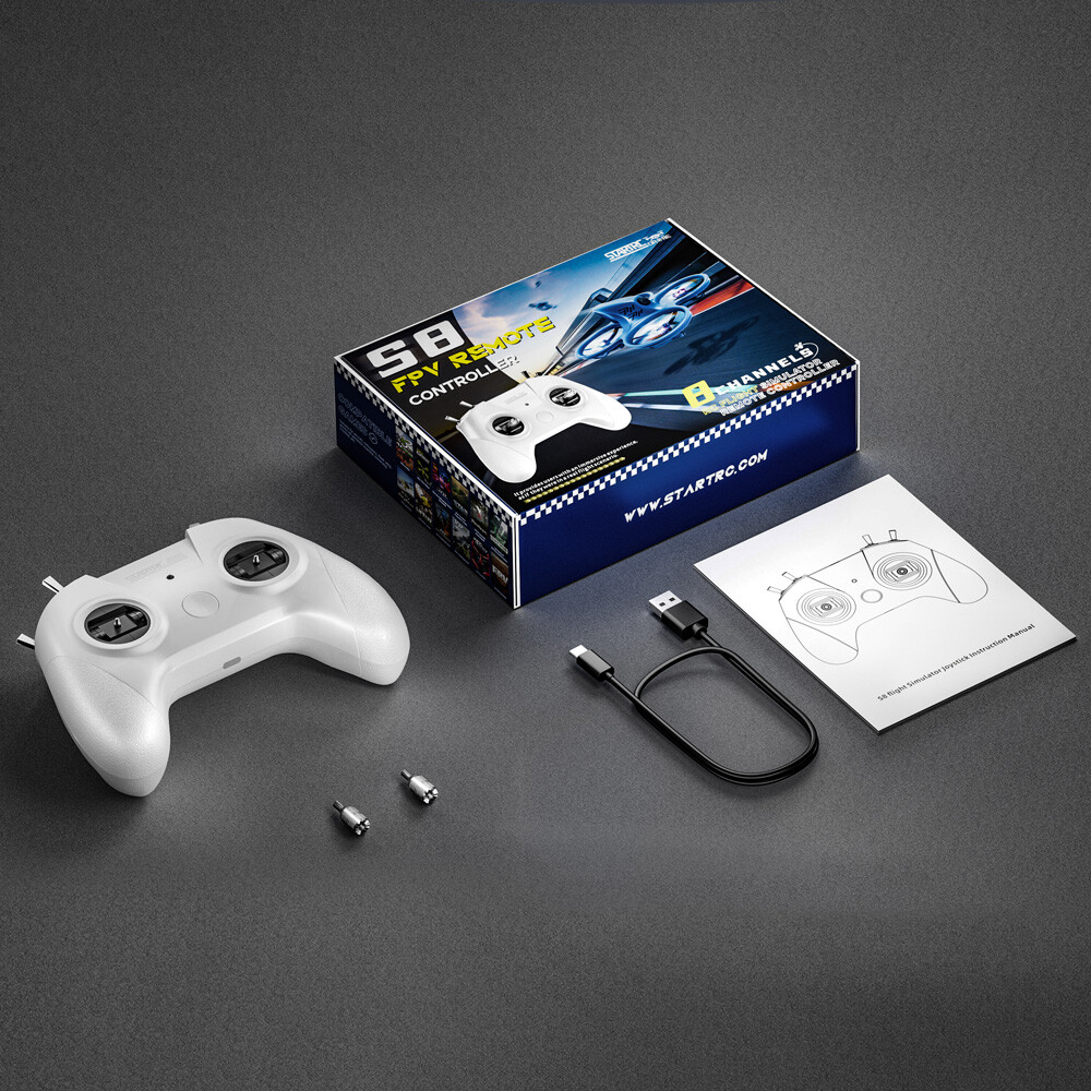 8 Channels FPV Remote Controller for DJI XBOX Drone Games RC Flight Simulator