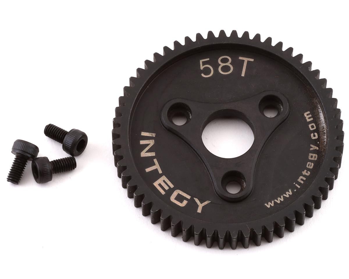 Team Integy Steel Mod 0.8 Spur Gear for Traxxas T-Maxx/Jato (58T) [INTT4101]