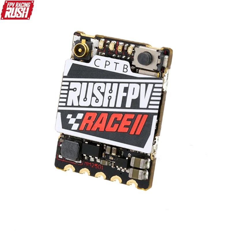 RUSHFPV RUSH TANK RACE 2 RACE II 5.8G 48CH PitMode 25mW 100mW 200mW Max Adjustab