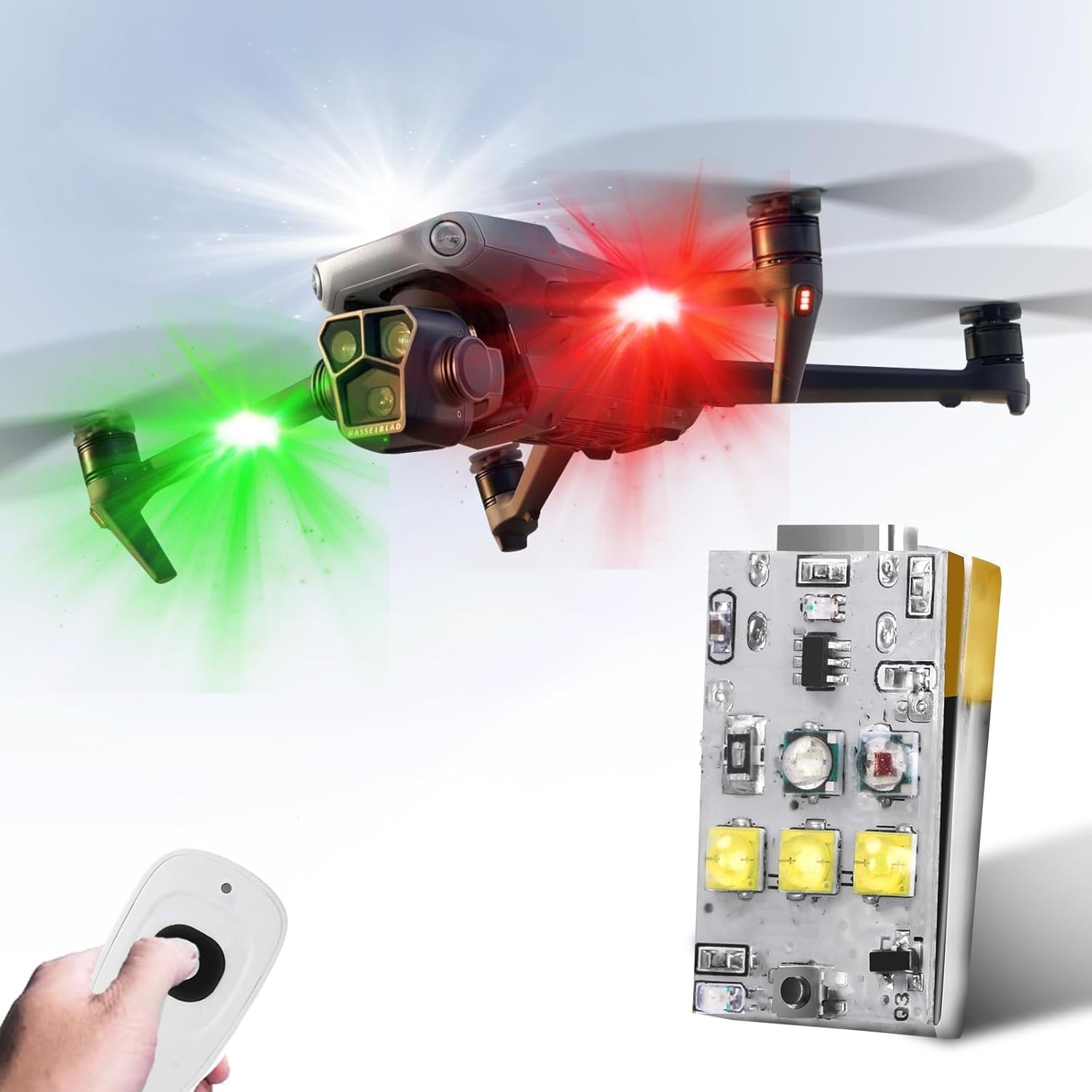 Remote Control of the Strobe Light, Anti Collision Light for FAA Drone Night …
