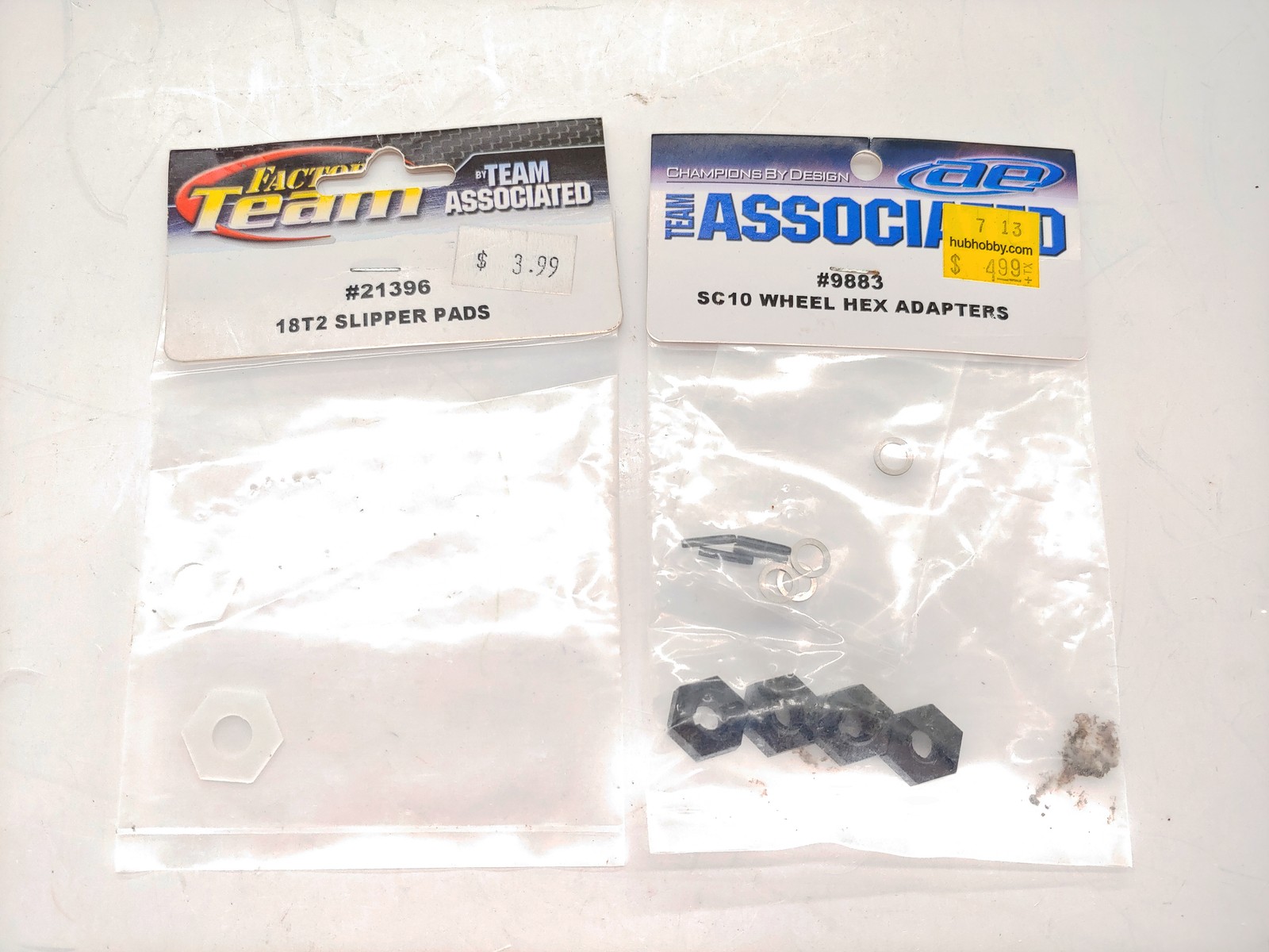 Vintage Team Associated B2 1/10 RC Parts Lot: Turnbuckles Diff T2 Nitro Gt SC10